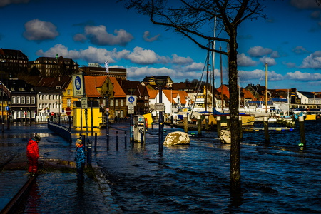 Hochwasser Flensburg-07